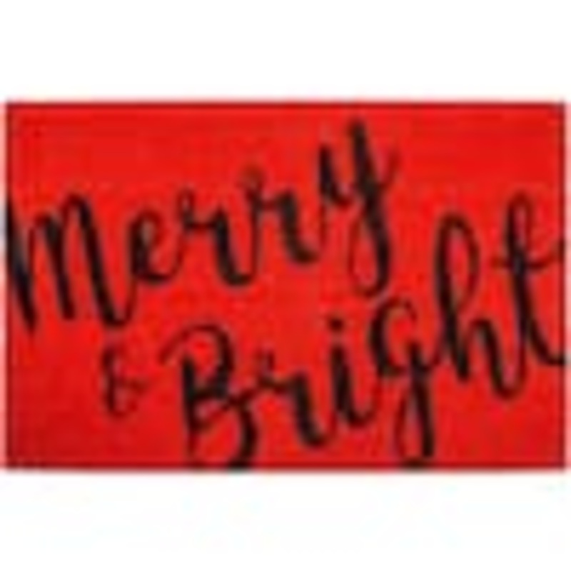 HomeRoots Multi-Colored 36 in. x 24 in. Coir Non-Slip Indoor/Outdoor Door Mat 2000555210