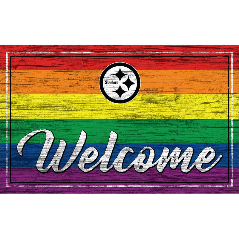NFL2066-Welcome Pride 11×19 / N2066- Pittsburgh Steelers