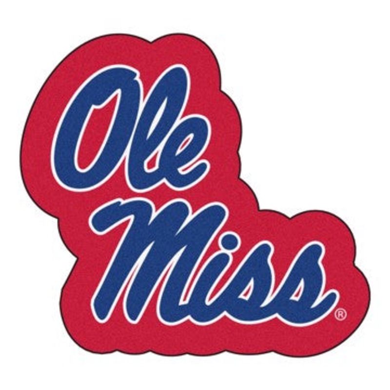 Ole Miss Rebels Mascot Mat 32.4 x 30 SKU: 20628